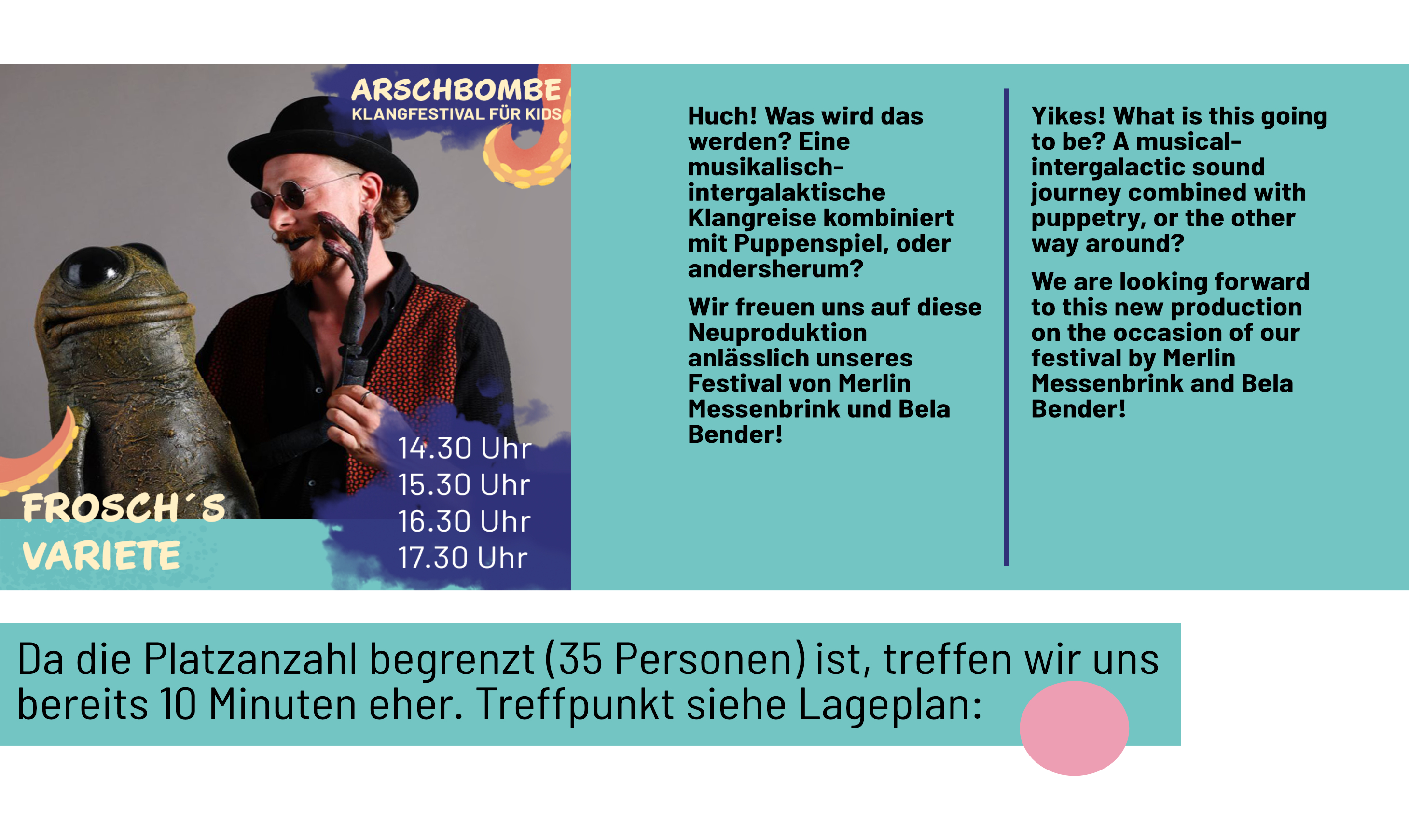 Arschbombe Edition 2023 – Klangfestival für abenteuerlustige Kids  - 02
