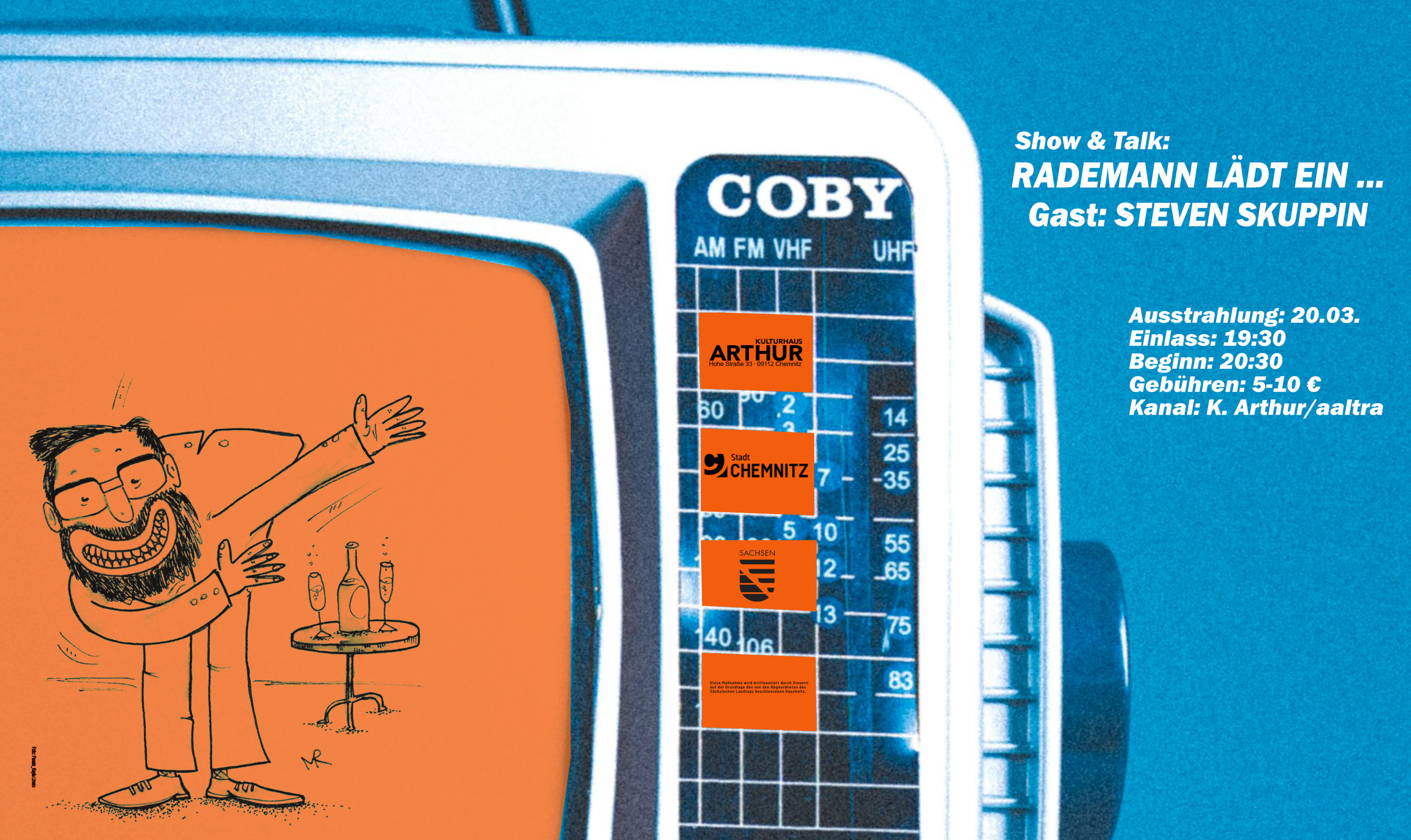 Rademann lädt ein ... Gast: Steven Skuppin