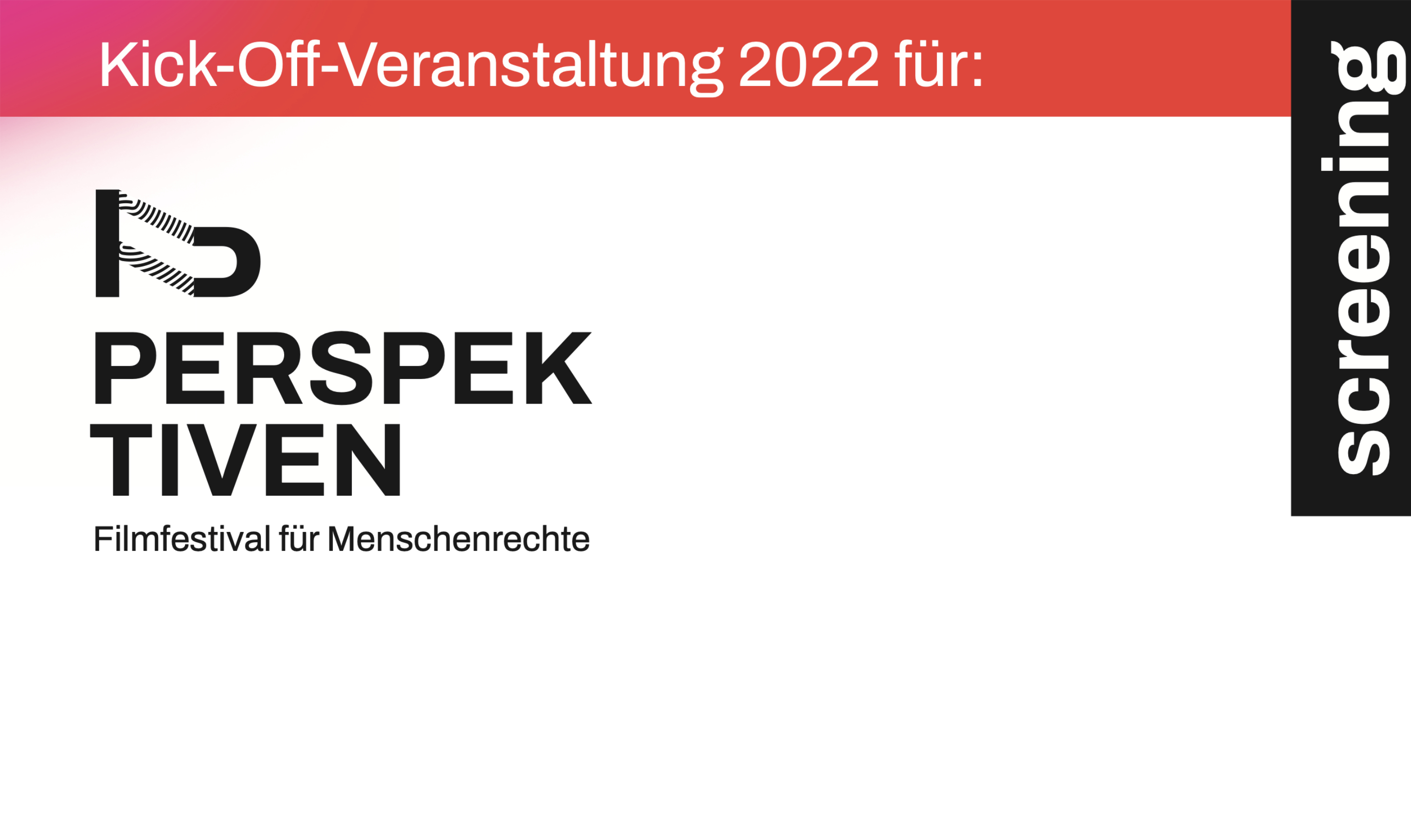 Kick-Off Veranstaltung 2022 für PERSPEKTIVEN - 01